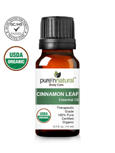 Load image into Gallery viewer, Organic Essential Oil of Cinnamon Leaf