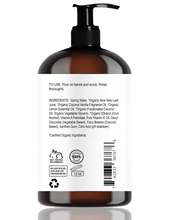 Load image into Gallery viewer, Coconut Vanilla Liquid Hand Soap, Moisturizing &amp; Disinfecting, Organic and All Natural, 8 oz