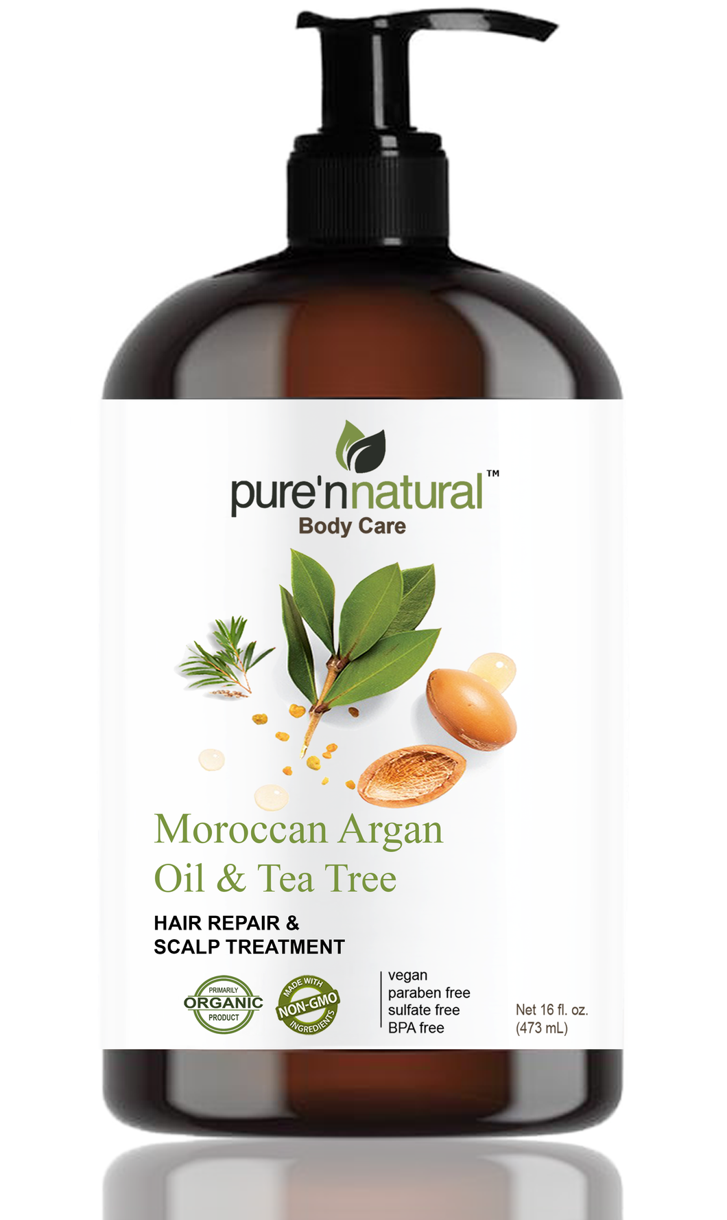 Moroccan Argan Oil & Tea Tree Hair Repair & Scalp Treatment (for her)